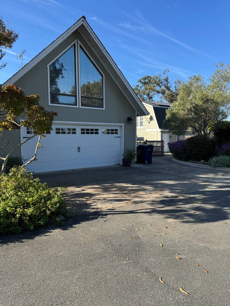 After — clean open driveway